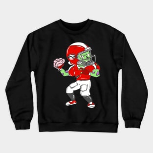 Rugby American Football Sport USA Gridiron Football Gift Crewneck Sweatshirt